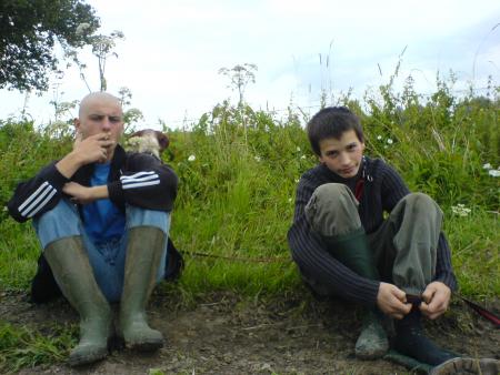 promenade bail caro polak tio bet et les 2 chiens